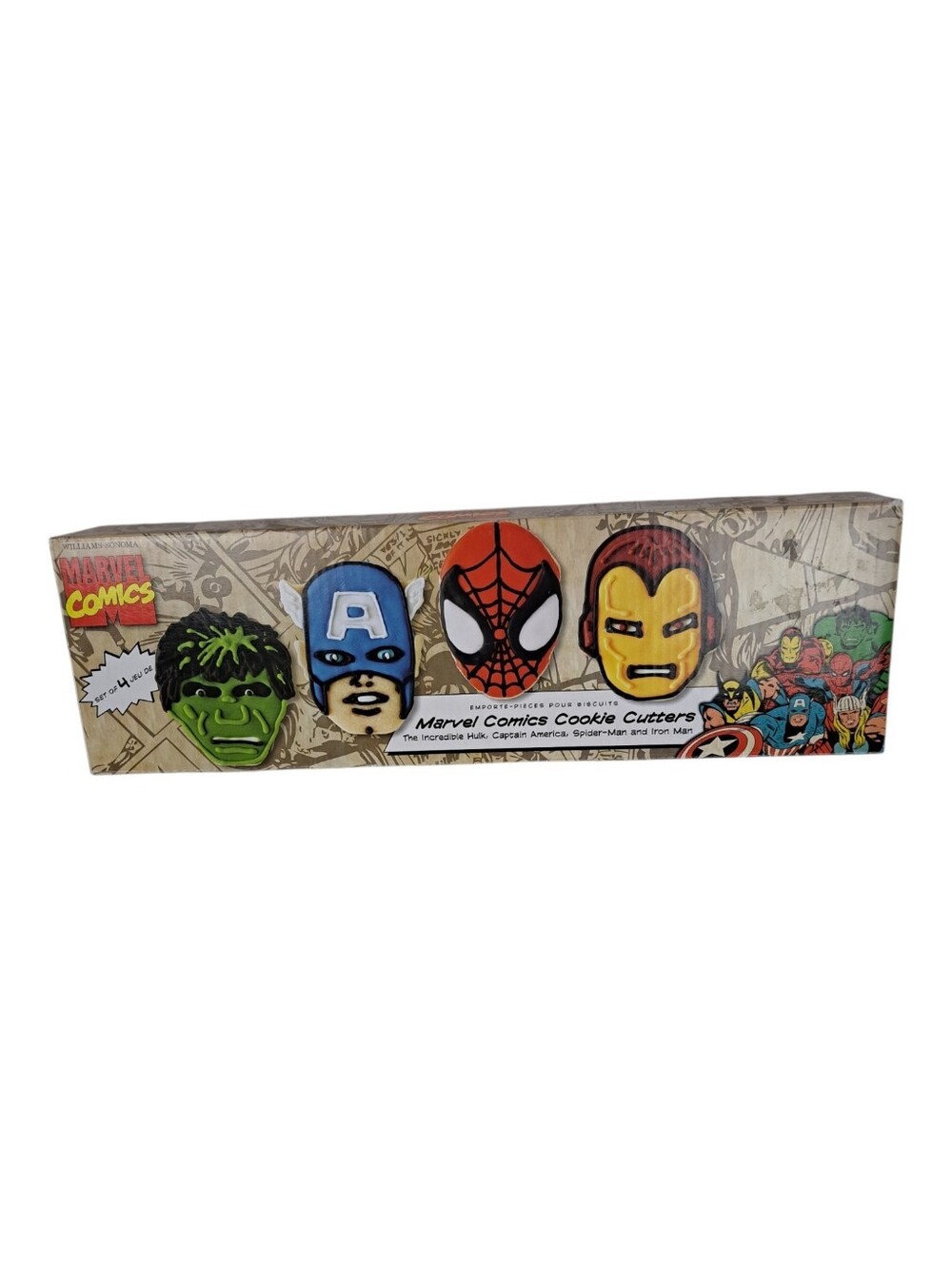 Williams Sonoma Marvel Comics Cookie Cutters